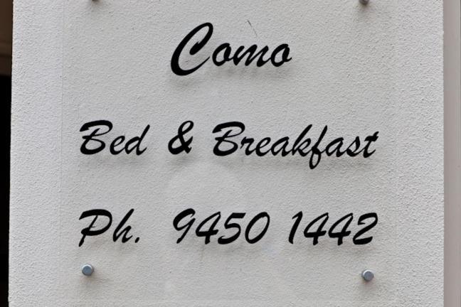 Como Bed & Breakfast Екстер'єр фото